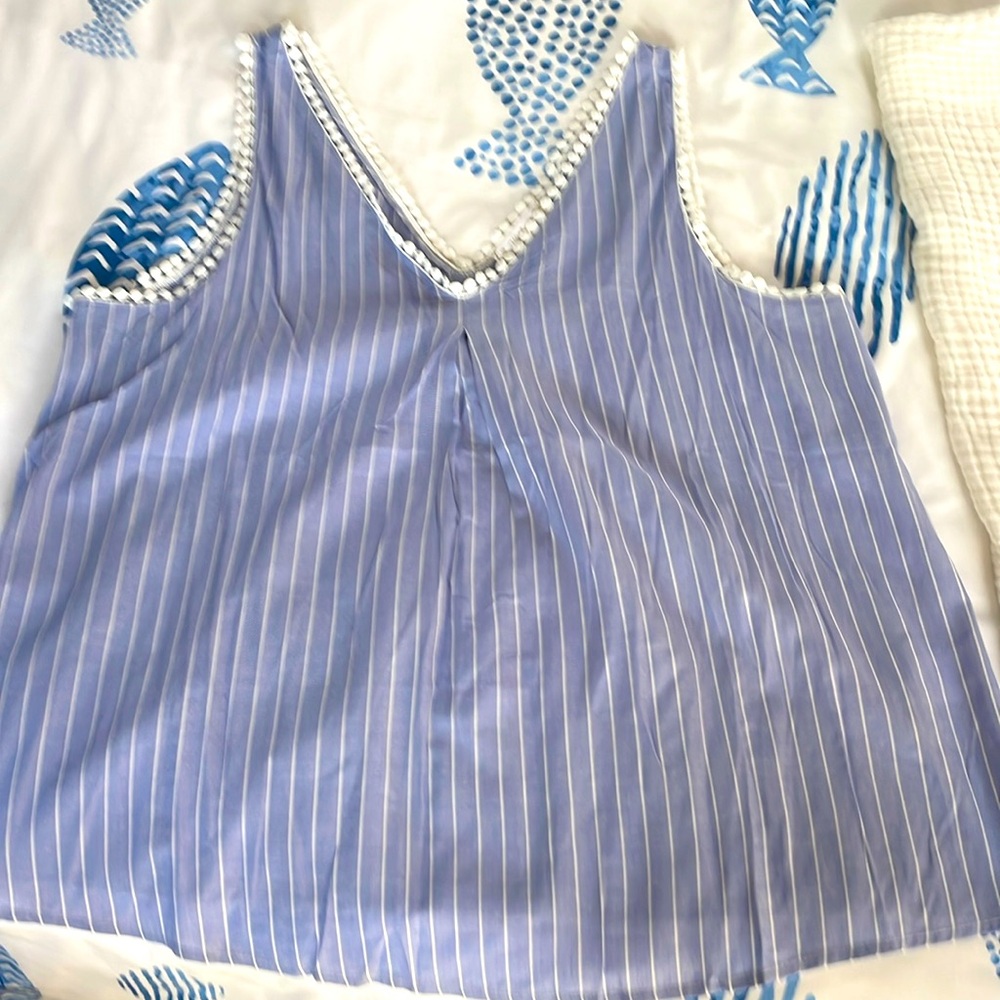 NWT Suzanne Betro Weekend Tank, 1X